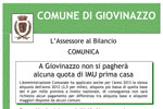 Comunicato applicazione aliquota IMU